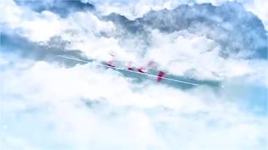 大气高端云层党建汇报宣传AE视频模板视频的预览图